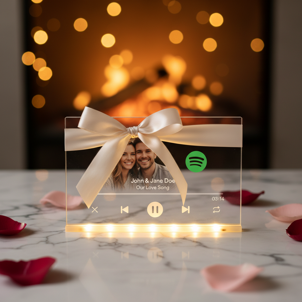 Plaque LED cadeau