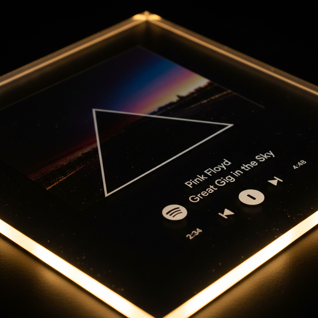 Plaque LED gros plan